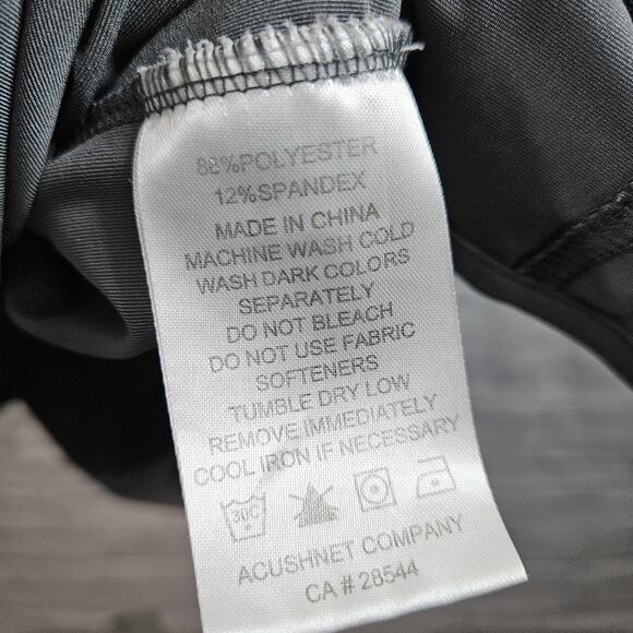 Footjoy Mens XL Gray,White,Peach Polo Moisture Wicking Golf Preppy - Picture 6 of 6